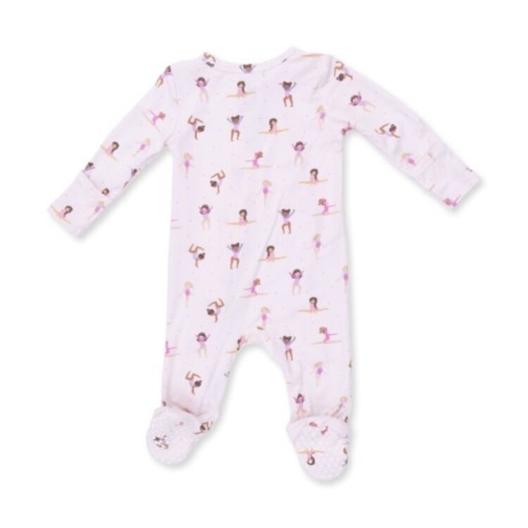 Angel Dear Tiny Tumblers Zipper Footie