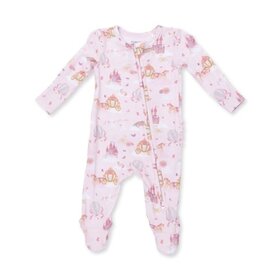 Angel Dear Princess Unicorn Castle Zipper Footie