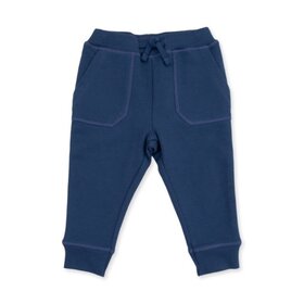 Angel Dear Solid Insignia Blue Jogger Pant