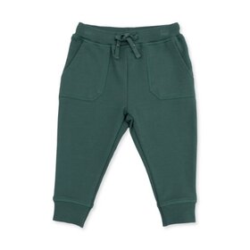 Angel Dear Solid Smoke Pine Jogger Pant