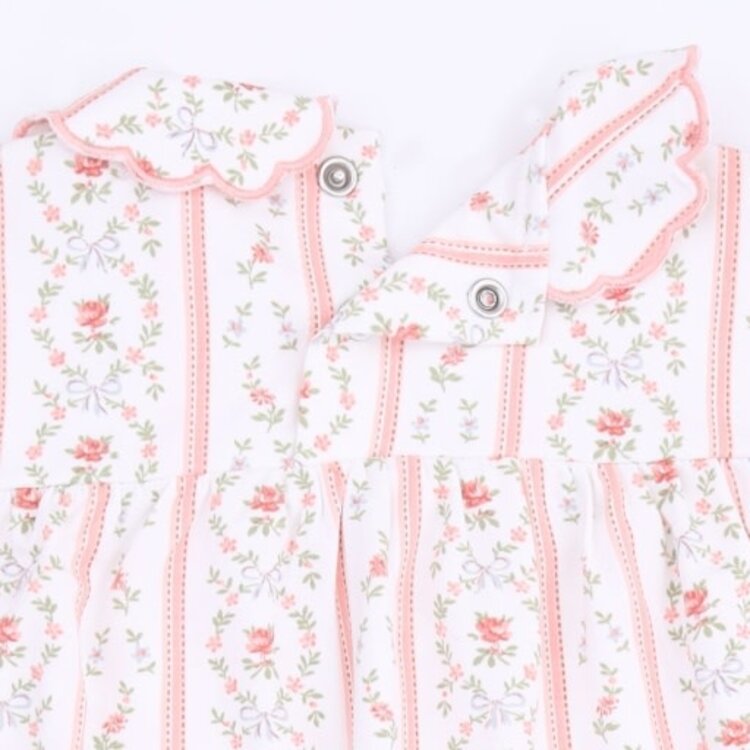 Angel Dear Marnie Rosebud Stripe Dress and Bloomer