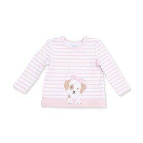 Angel Dear Stripe Puppy - Long Sleeve Uni Shirt