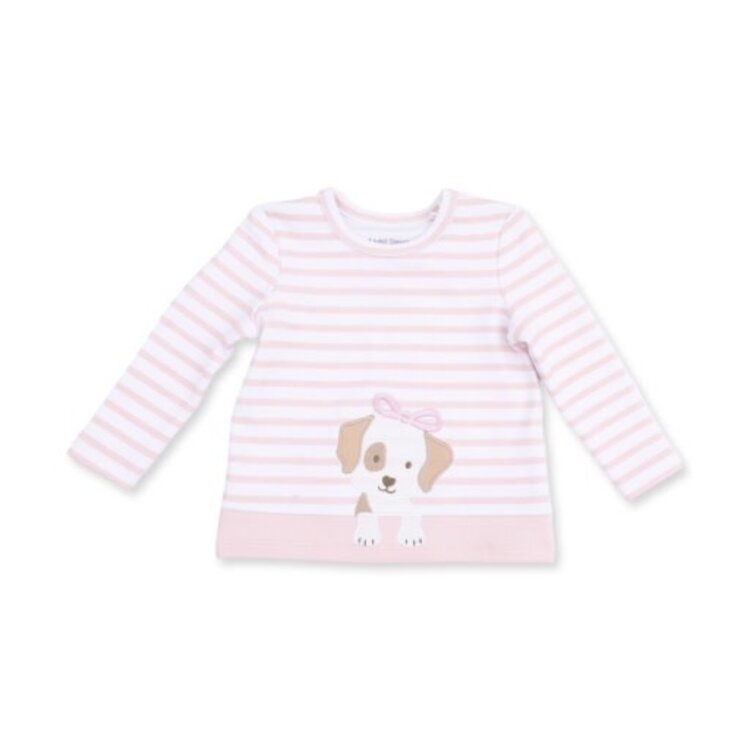 Angel Dear Stripe Puppy - Long Sleeve Uni Shirt
