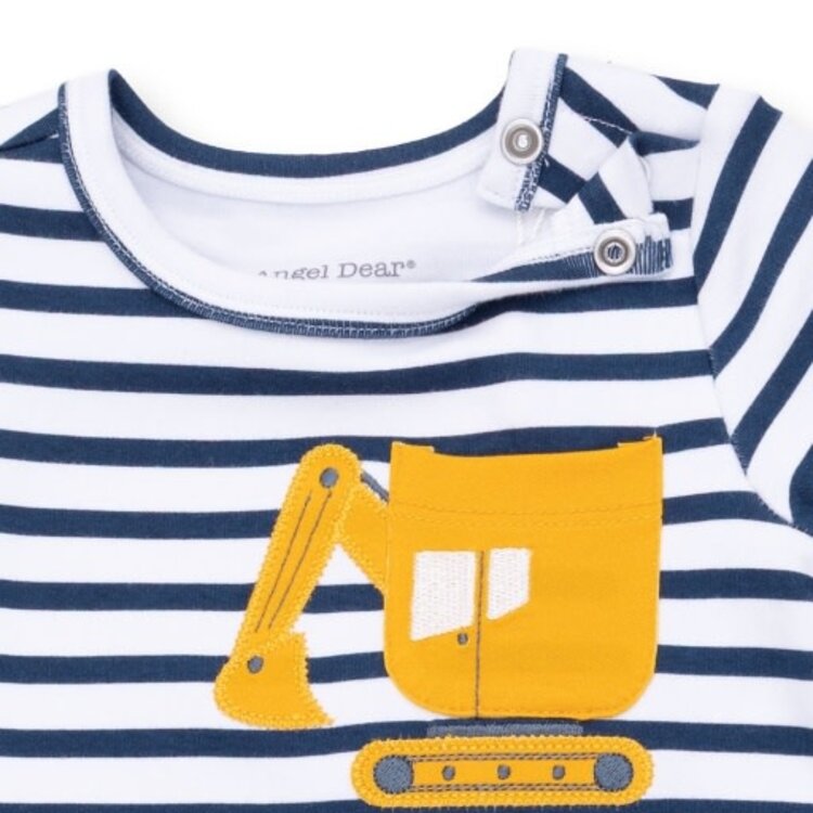 Angel Dear Digger Collection  Long Sleeve Romper