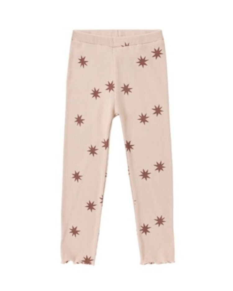 Rylee + Cru LLC Clay Stars Coast Ribbed Leggings