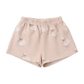 Rylee + Cru LLC Blush Swans Track Short