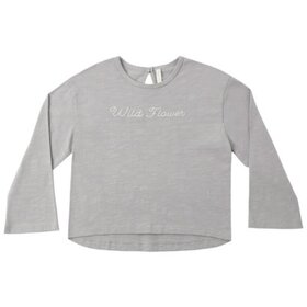 Rylee + Cru LLC Dusy Blue Wild Flower Luna Top