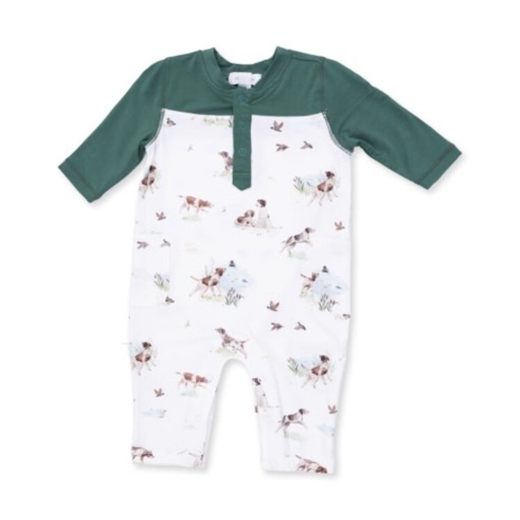 Angel Dear Pointer Pups and Duck Buddies Romper