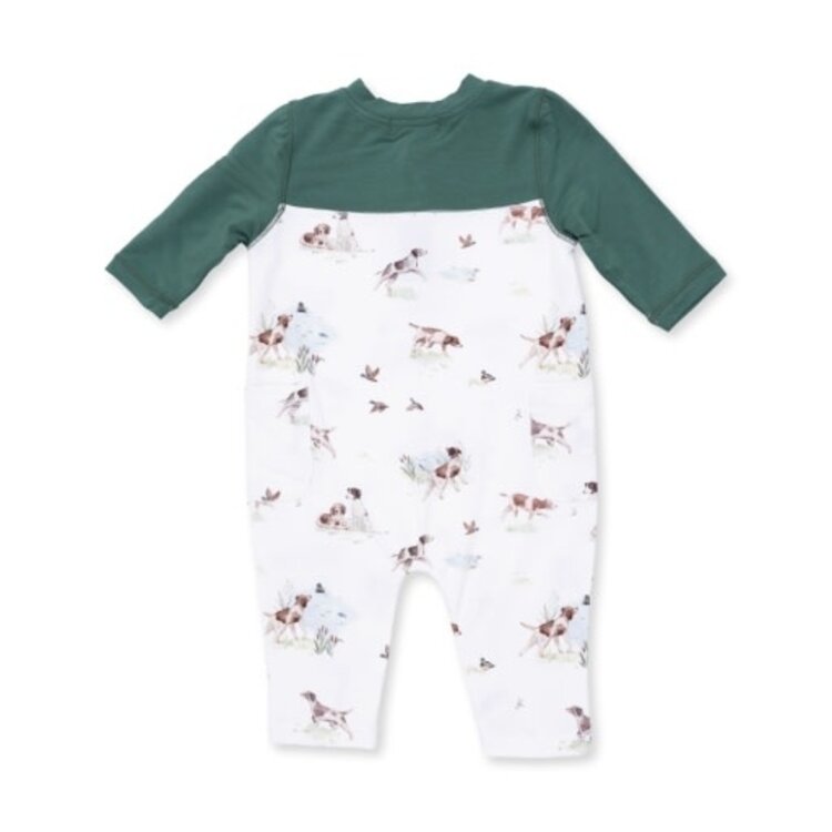Angel Dear Pointer Pups and Duck Buddies Romper