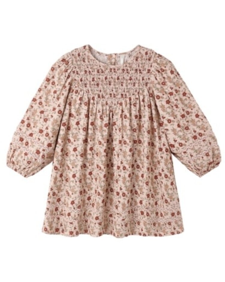 Rylee + Cru LLC Pink Floral Selene Dress