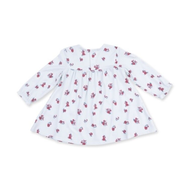 Angel Dear Alyssa Floral Smocked Ruffle Dress and Legging