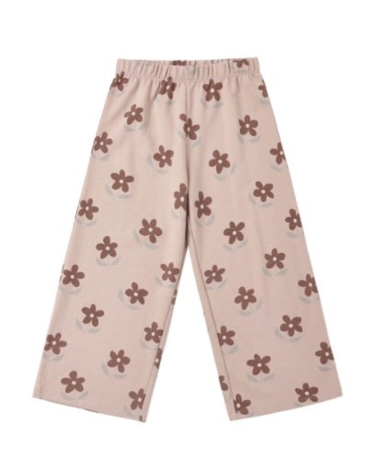Rylee + Cru LLC Rosewood Daisy Track Pants