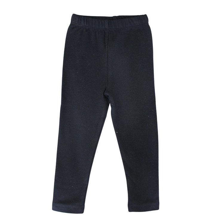 Luigi Kids Black Knit Legging