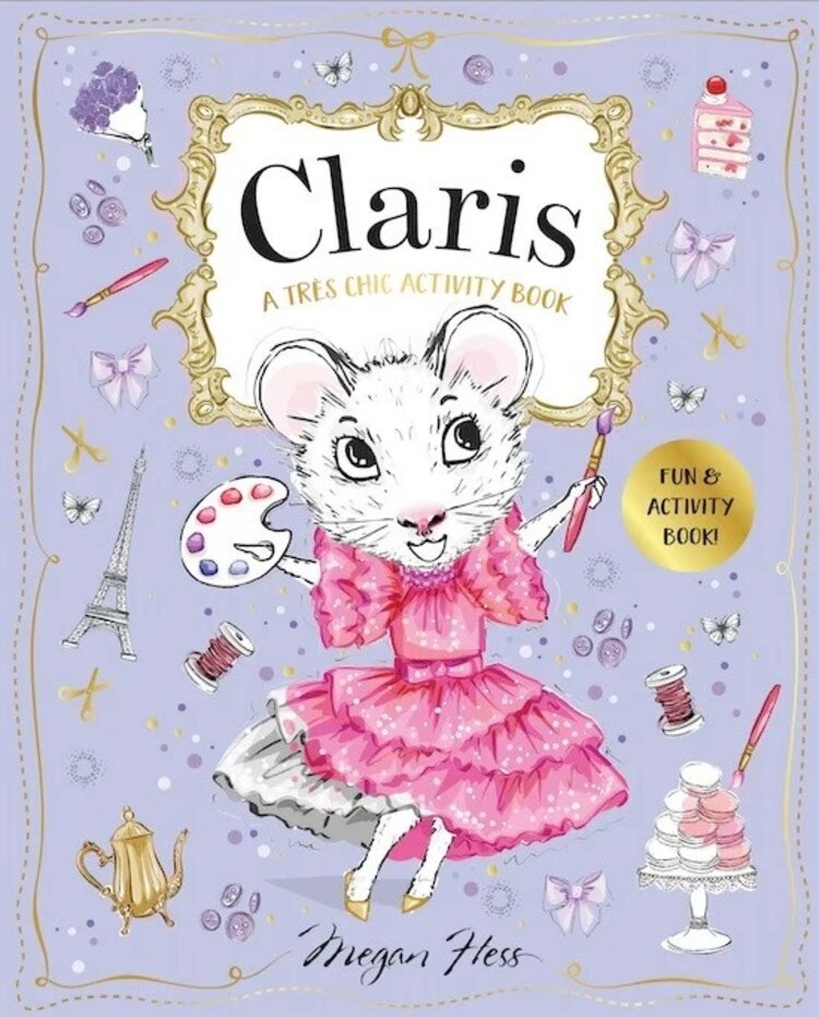 Claris Tres Chic Activity Book
