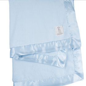 Little Giraffe Luxe Blanket-Blue