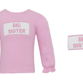 Anavini Pink Big Sister F26 LS Shirt