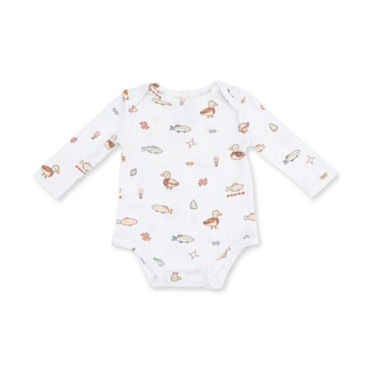 Angel Dear Lake Cuties Long Sleeve Bodysuit