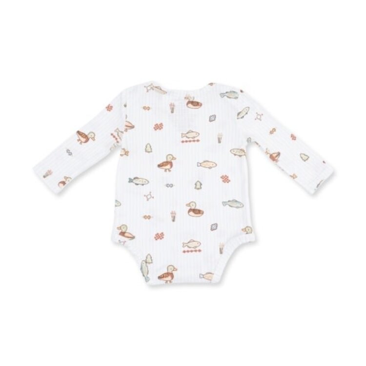 Angel Dear Lake Cuties Long Sleeve Bodysuit