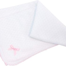 Paty Pink Trim Blanket