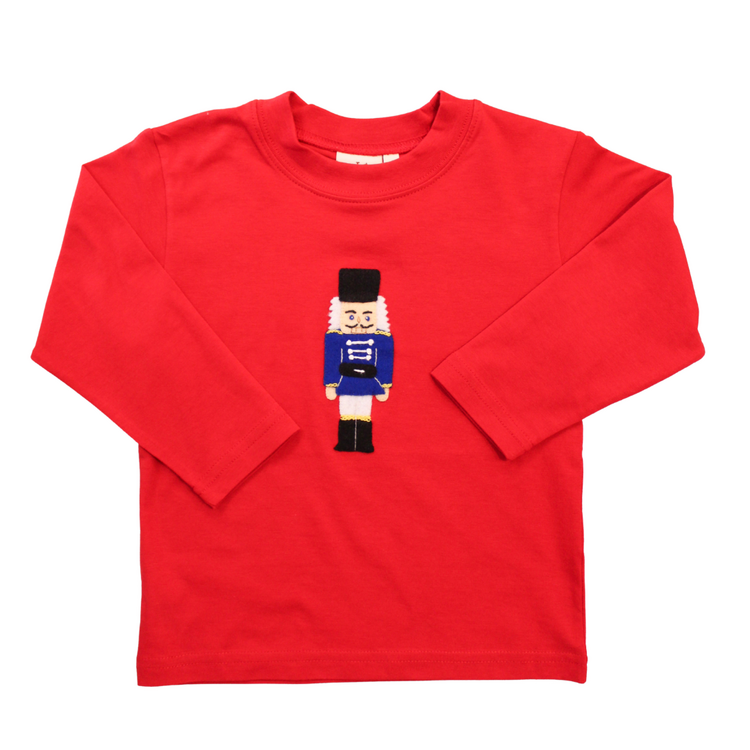 Luigi Kids Nutcracker Red LS Shirt