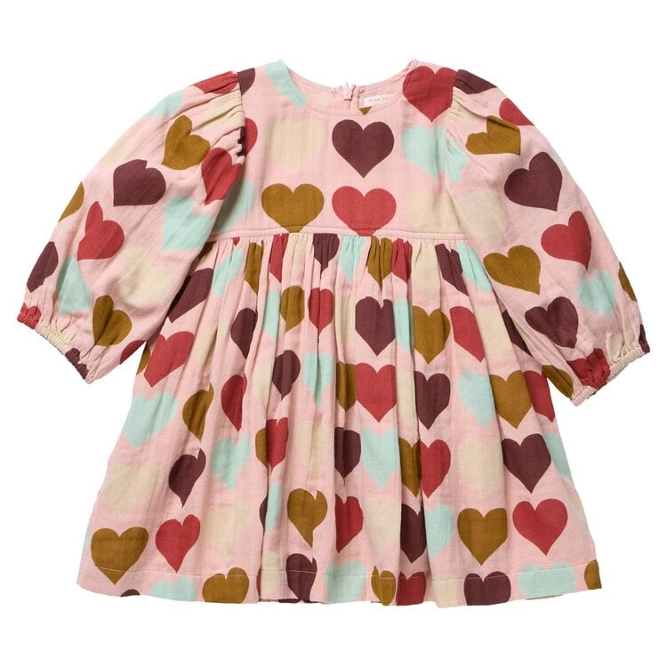 Pink Chicken Harvest Hearts Bea Dress
