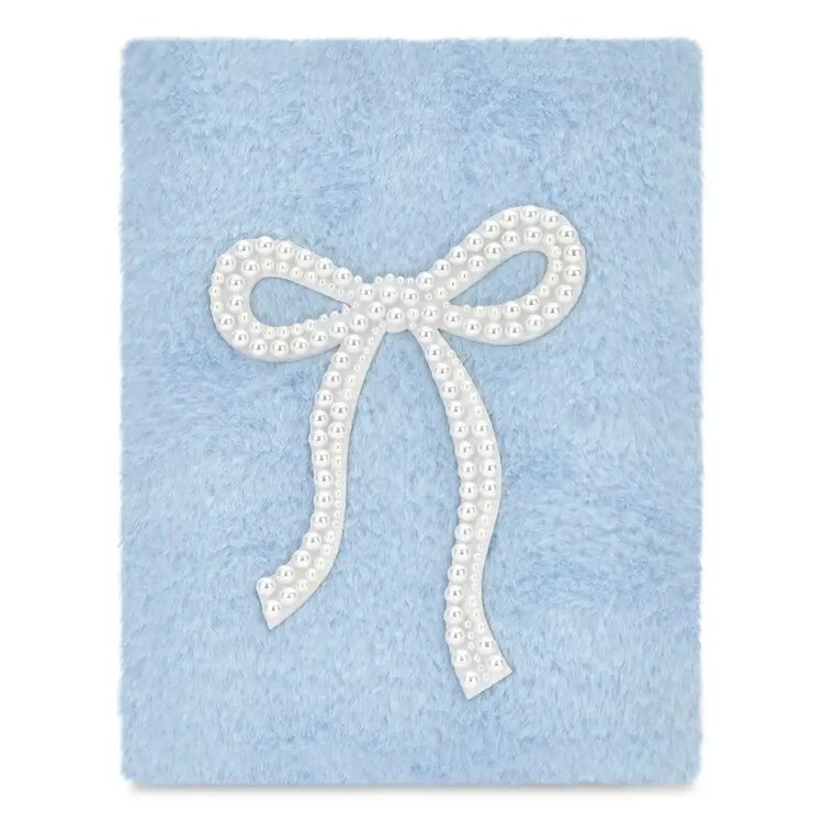 Iscream Blue Pearl Bow Journal