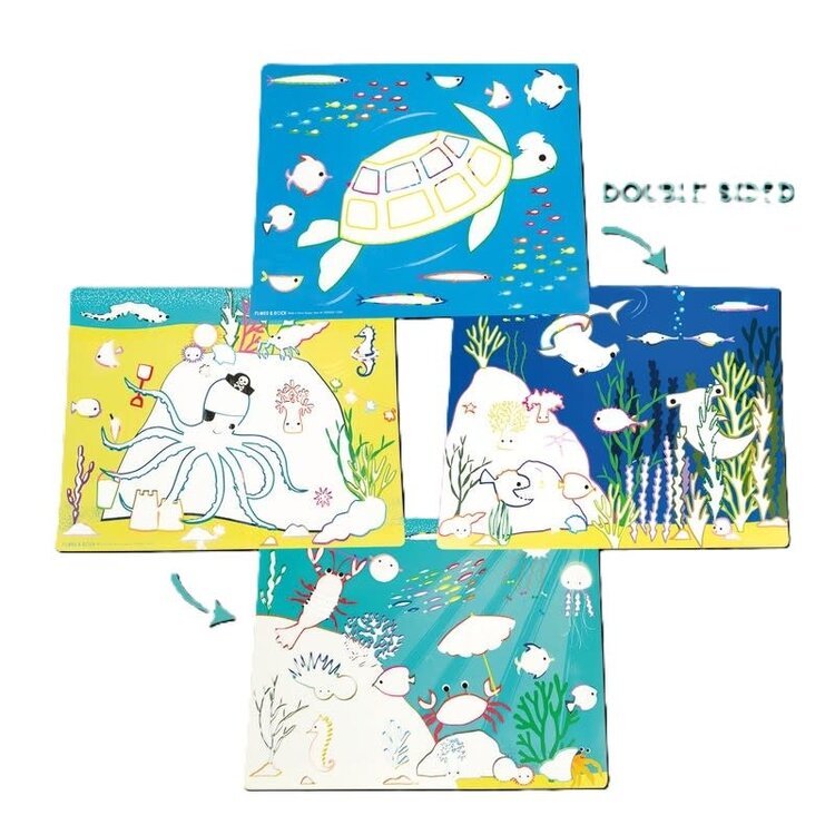 Floss & Rock Magic Water Placemats