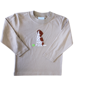 The Smiley Crab Brown Dog Sitting Shirt