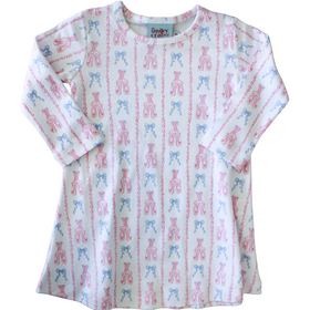 The Smiley Crab Ballerina Print Dress