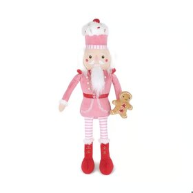 Mon Ami Pink Gingerbread Nutcracker