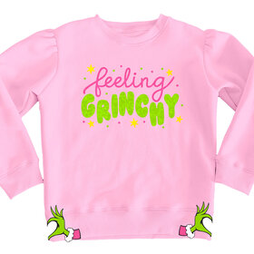 Azarhia Feelin Grinchy Pink Top