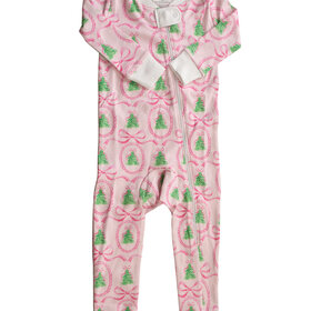 Proper Peony Pink Tannenbaum Zip Coverall