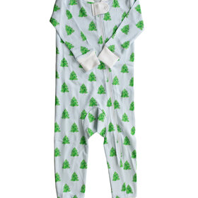 Proper Peony Blue Tannenbaum Zip Coverall