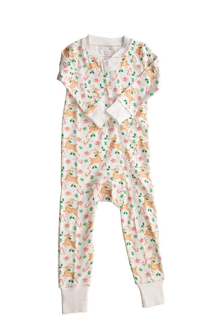 Proper Peony Prancer Zip Coverall