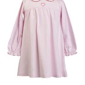 Proper Peony LS Heart Emb Dress