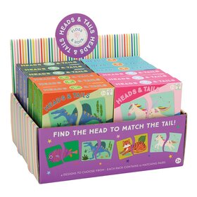 Floss & Rock Heads & Tails Matching Cards