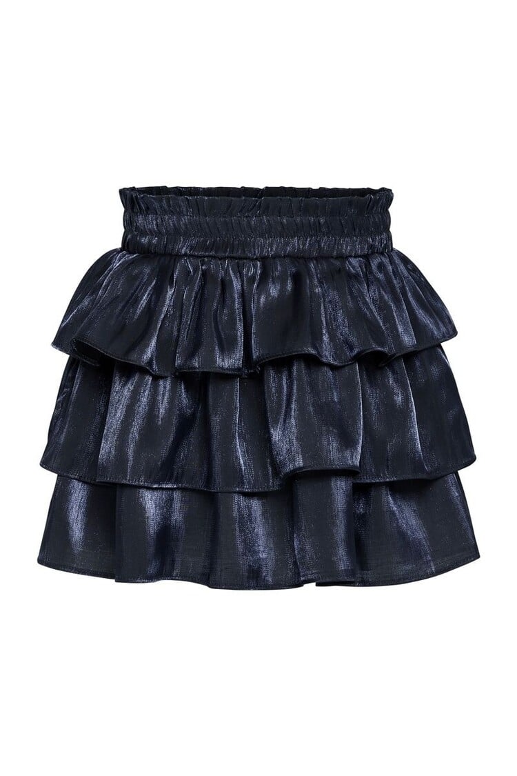 Pleat Navy Luna Skirt