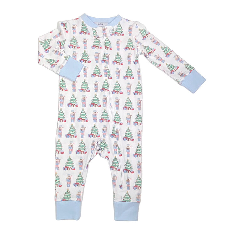 Ishtex Blue Nutcracker Romper