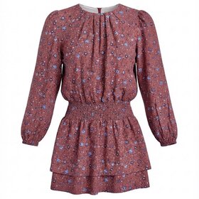 Pleat Ruby Dress Amber Floral