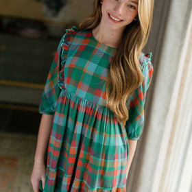 Briton Court Forest Plaid Kelly Dress