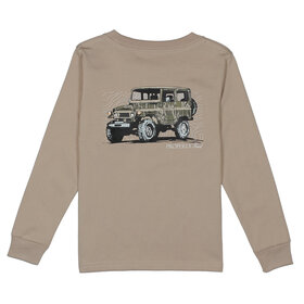 Properly Tied Mossy Oak Topo Cruiser LS Tee