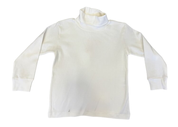 Luigi Kids Solid Knit Turtleneck