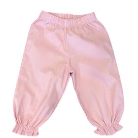 Luigi Kids Lt. Pink Ruff Gather Cord Pants