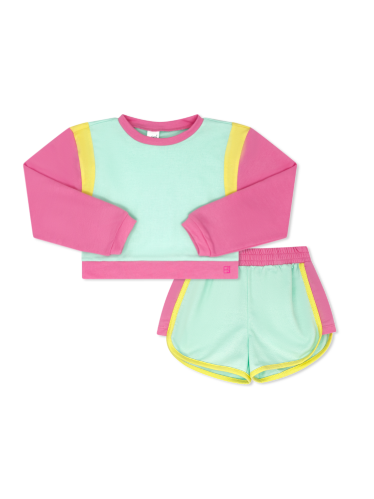 Set Fashions Pink, Yellow & Mint Ellie Everyday Set