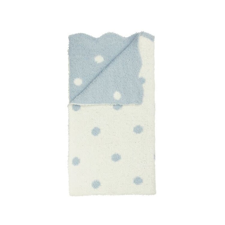 Mud Pie Chenille Dot Blanket