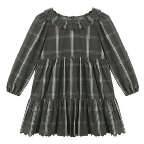 Rylee + Cru LLC Holiday Plaid Fran Dress