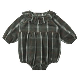 Rylee + Cru LLC FREYA ROMPER HOLIDAY PLAID