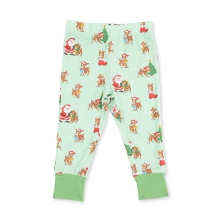 Angel Dear Vintage Reindeer & Santa Loungewear Set