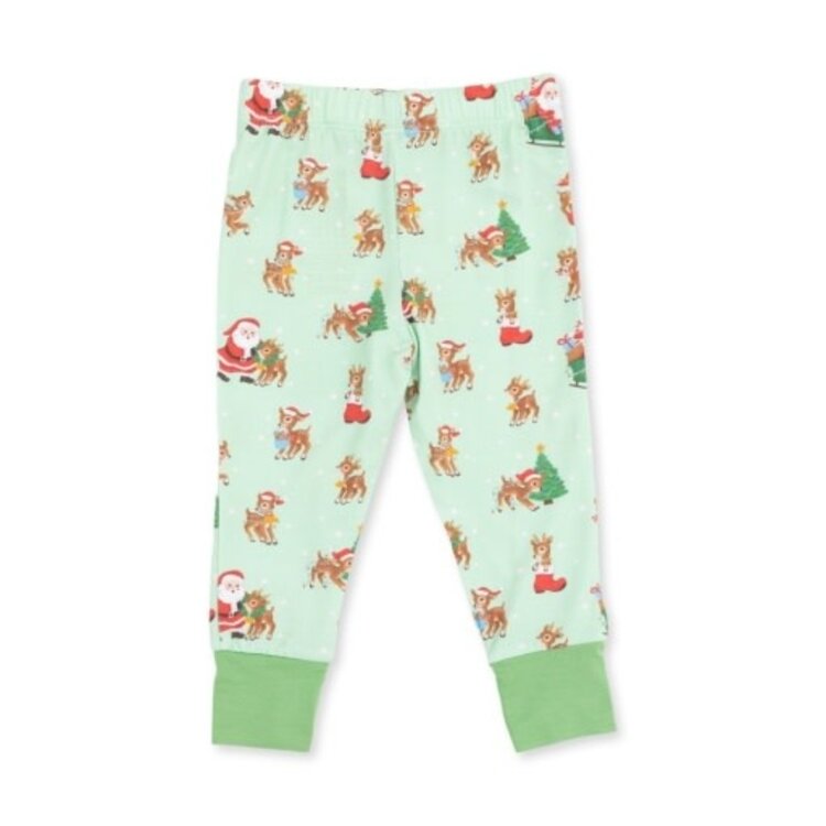 Angel Dear Vintage Reindeer & Santa Loungewear Set