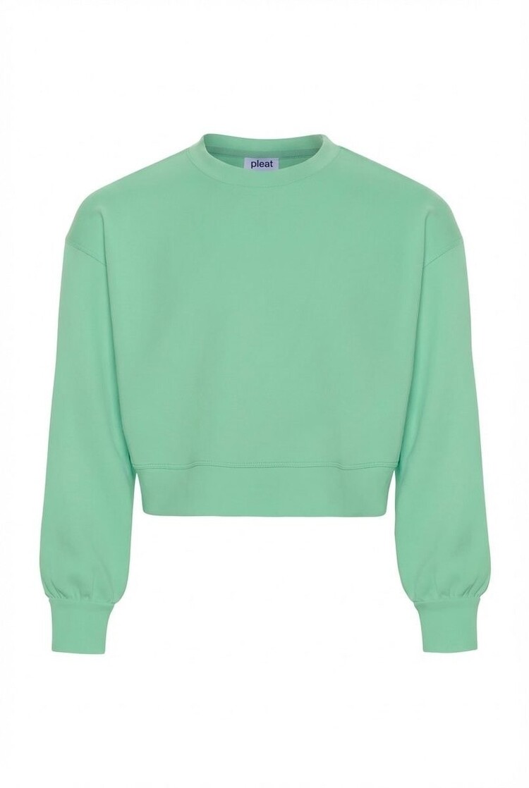 Pleat Frances Sweatshirt Clover